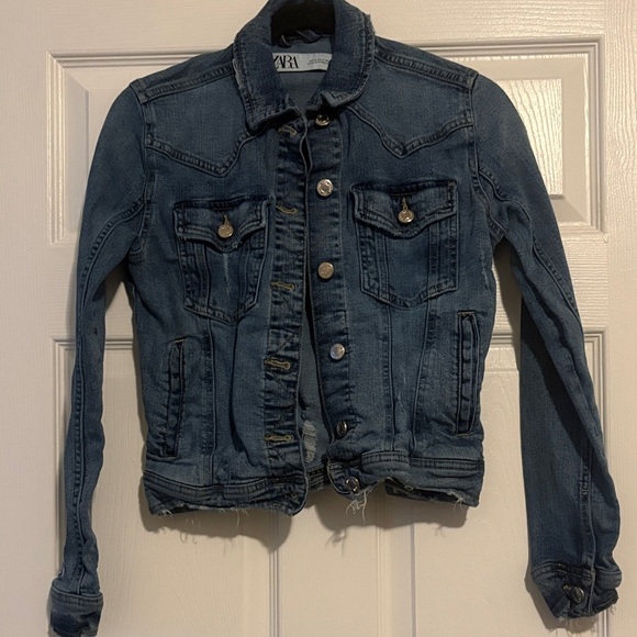 Zara Jackets & Blazers - Zara Blue Jean Jacket